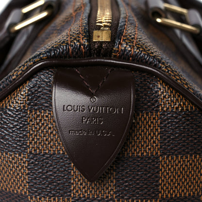 Louis Vuitton Damier Ebene Speedy 25 7 of 12