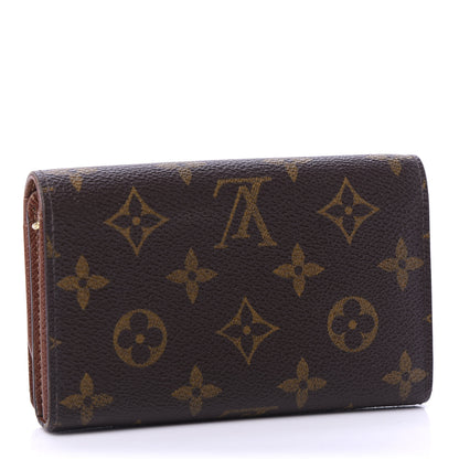 Louis Vuitton Monogram Porte-Monnaie Billets Tresor Wallet 3 of 9