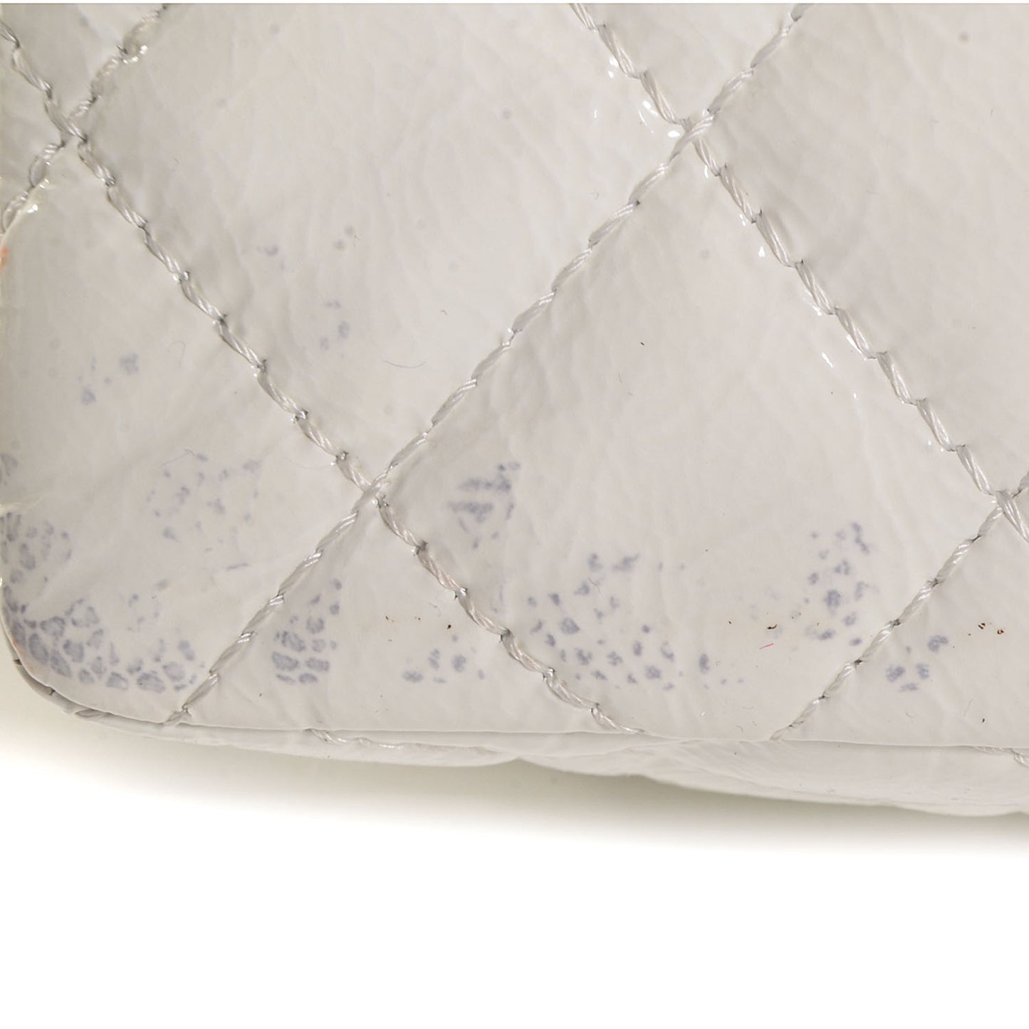 Distressed Patent 2.55 Reissue Flap 227 White