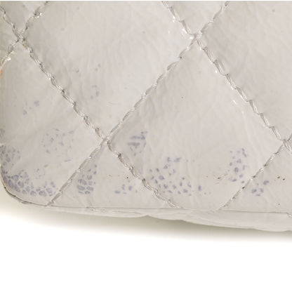 Chanel Distressed Patent 2.55 Reissue Flap 227 White 3 of 11