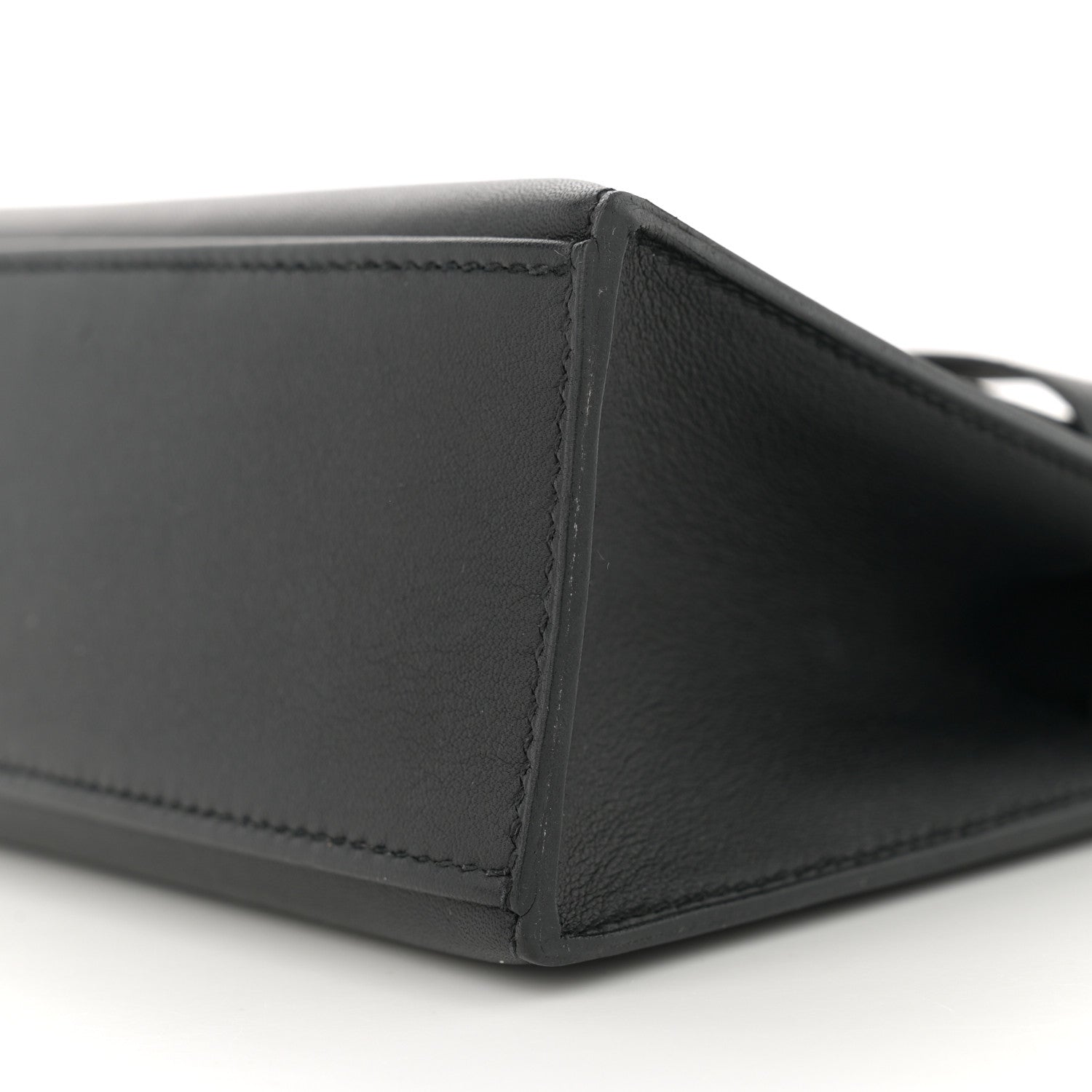 Hermes Swift Kelly Pochette Clutch Black 10 of 11