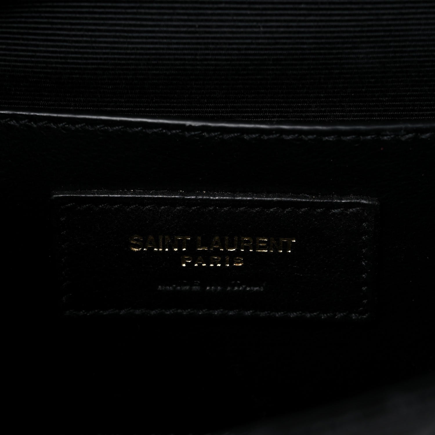 Saint Laurent Grain De Poudre Textured Mixed Matelasse Triquilt Small Monogram Satchel Black 7 of 10