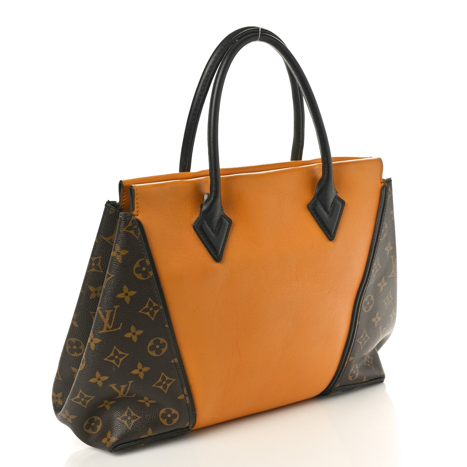 Louis Vuitton Monogram Cuir Orfevre Tote W PM Safran 2 of 16