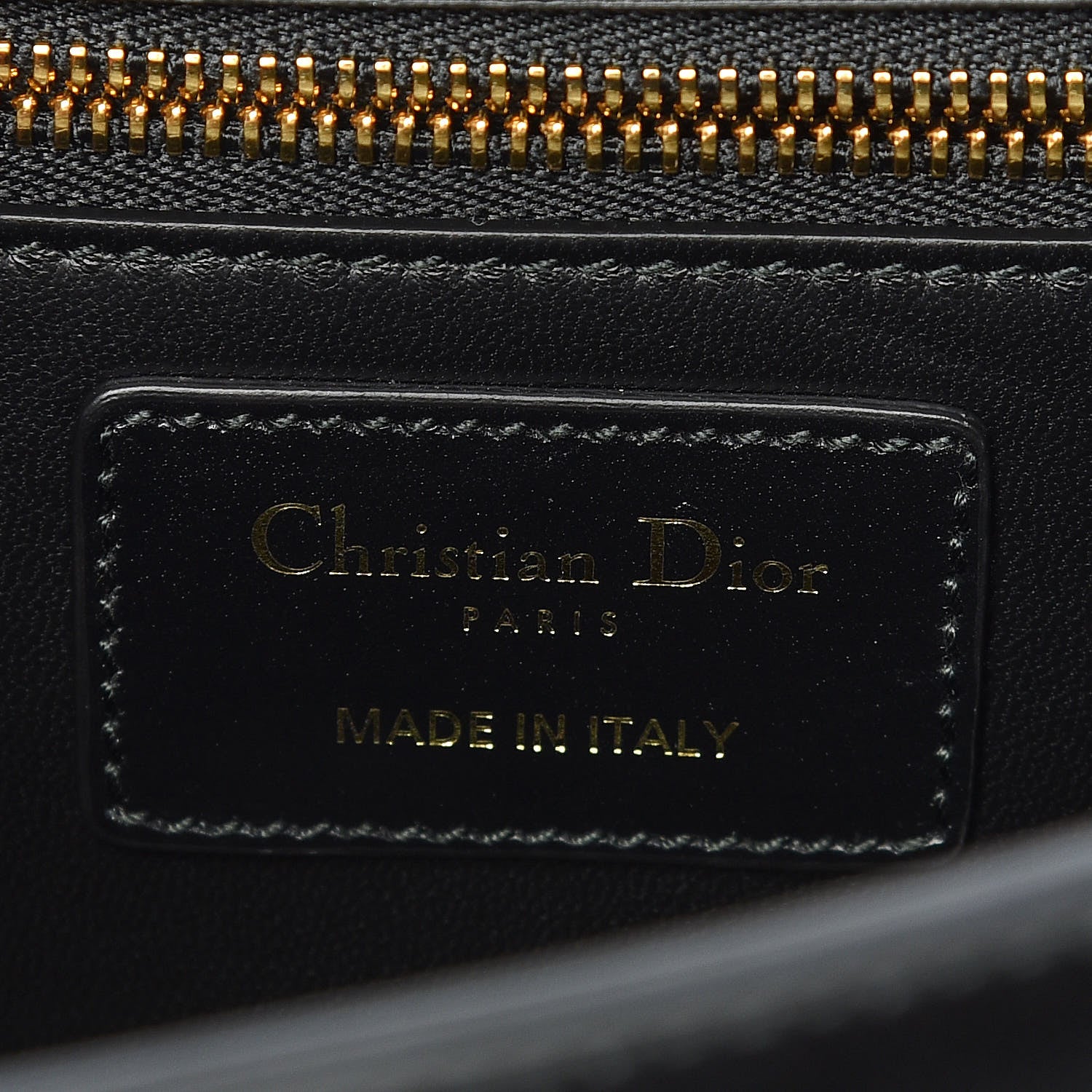 Christian Dior Smooth Calfskin 30 Montaigne Flap Bag Black 4 of 9