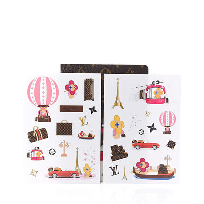Louis Vuitton Monogram 2019 Christmas Animation Courchevel Notebook MM 6 of 6