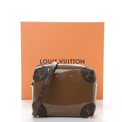 Louis Vuitton Patent Calfskin Miroir Venice Vert Bronze 8 of 8