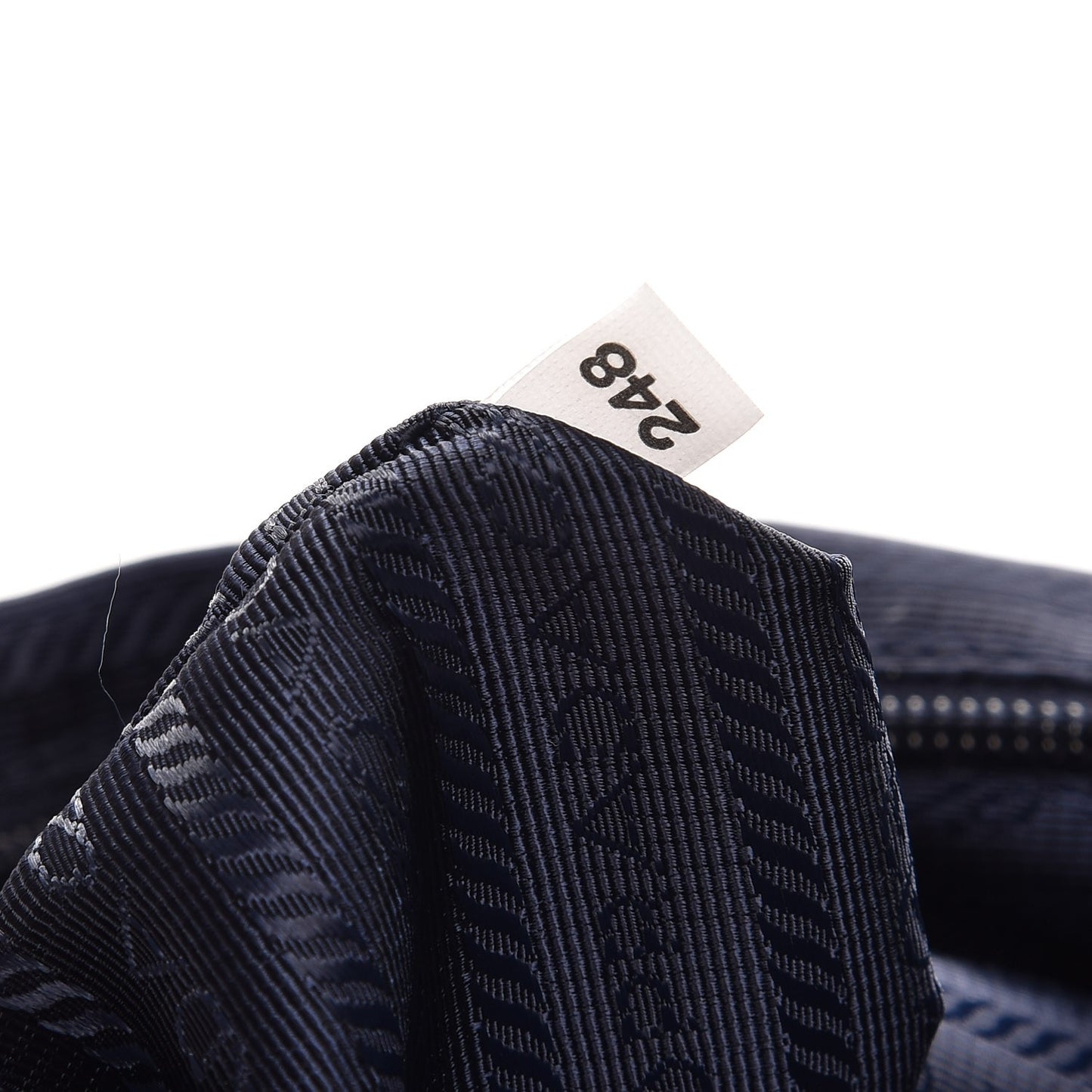 Nylon Vela Saffiano Medium Cinch Backpack Baltico