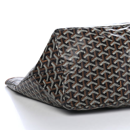 Goyard Goyardine Saint Louis GM Black Gold 6 of 7