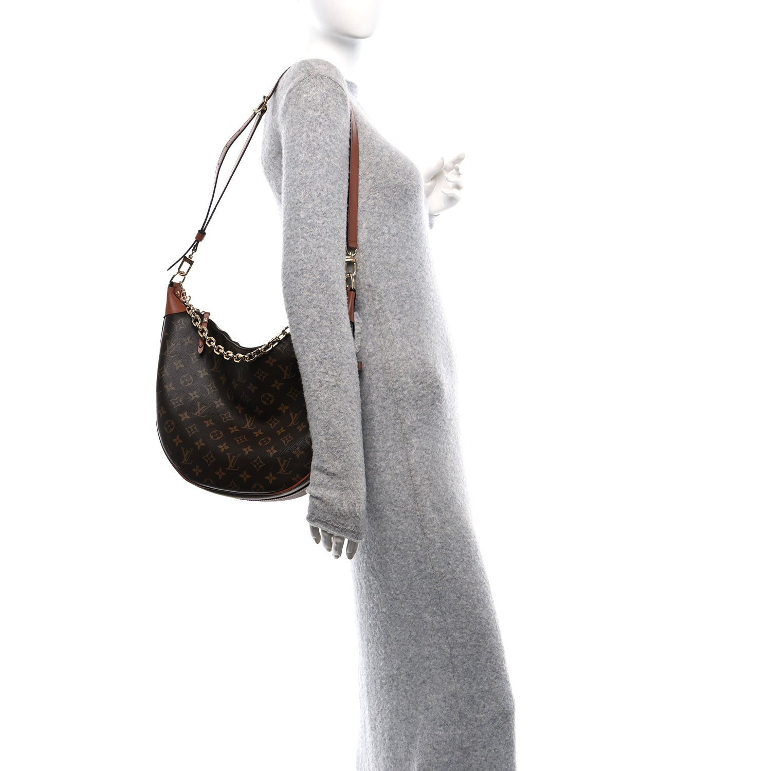Louis Vuitton Reverse Monogram Loop Hobo 2 of 11