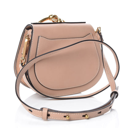 Chloe Calfskin Suede Small Nile Bracelet Bag Biscotti Beige 3 of 9