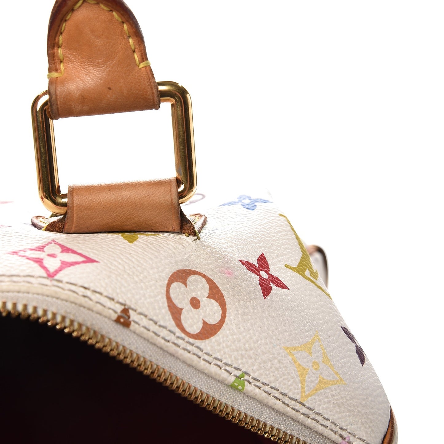 Monogram Multicolor Speedy 30 White