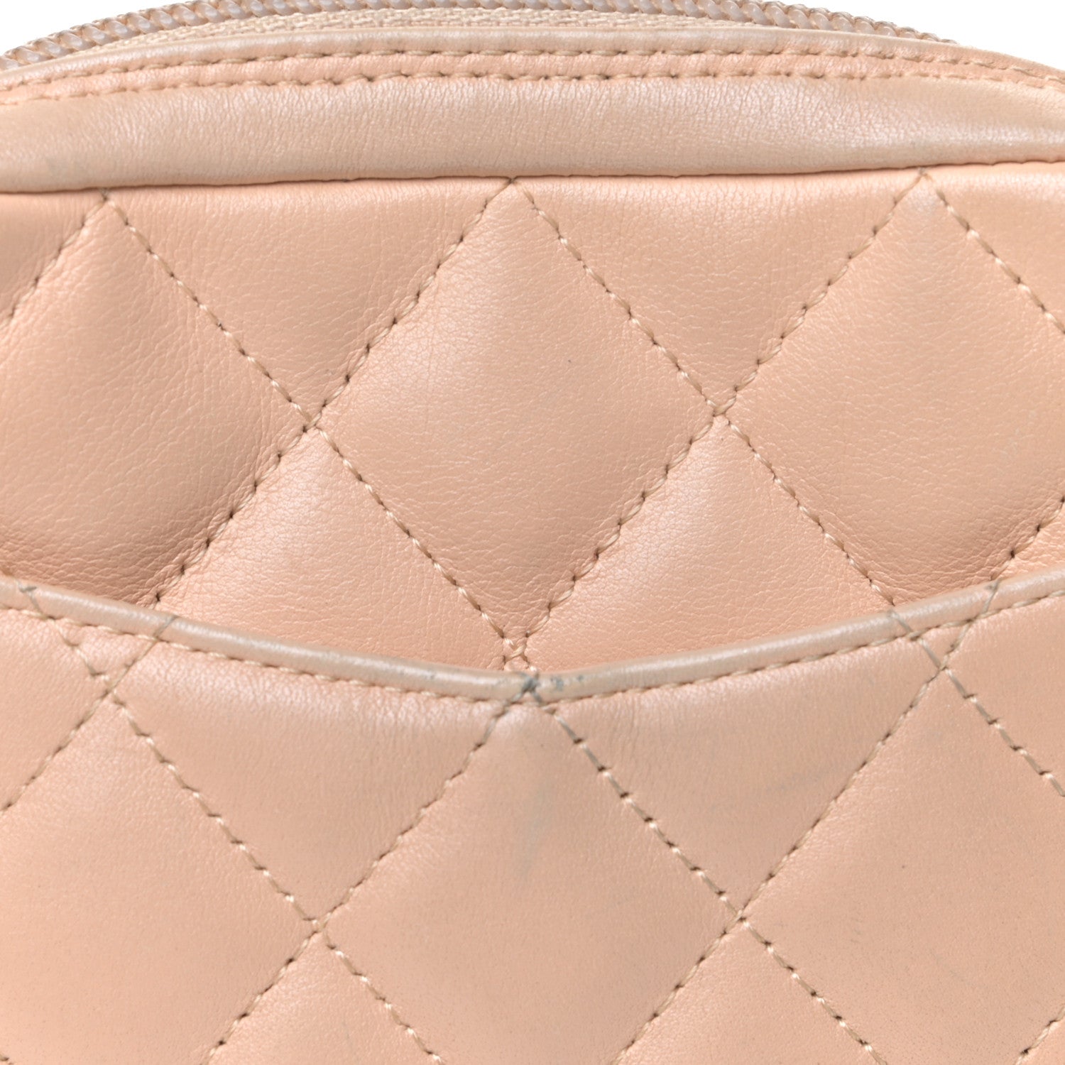 Chanel Calfskin Quilted Small Cambon Messenger Beige Black 5 of 7