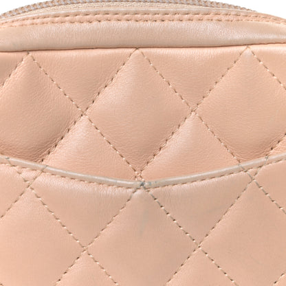 Chanel Calfskin Quilted Small Cambon Messenger Beige Black 5 of 7