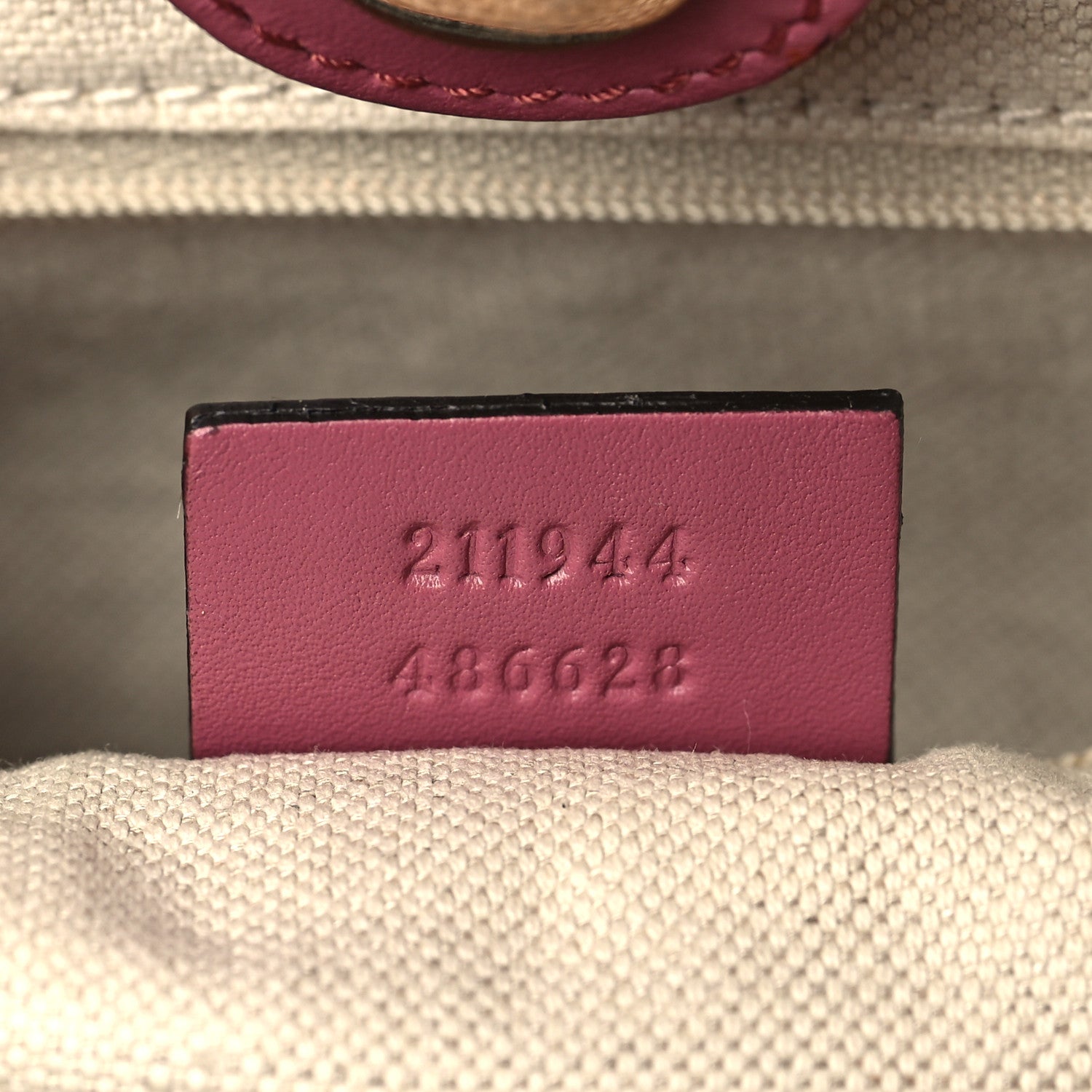 Gucci Monogram Margaux Calfskin Medium Sukey Tote Beige Ebony Vintage Rose 7 of 11