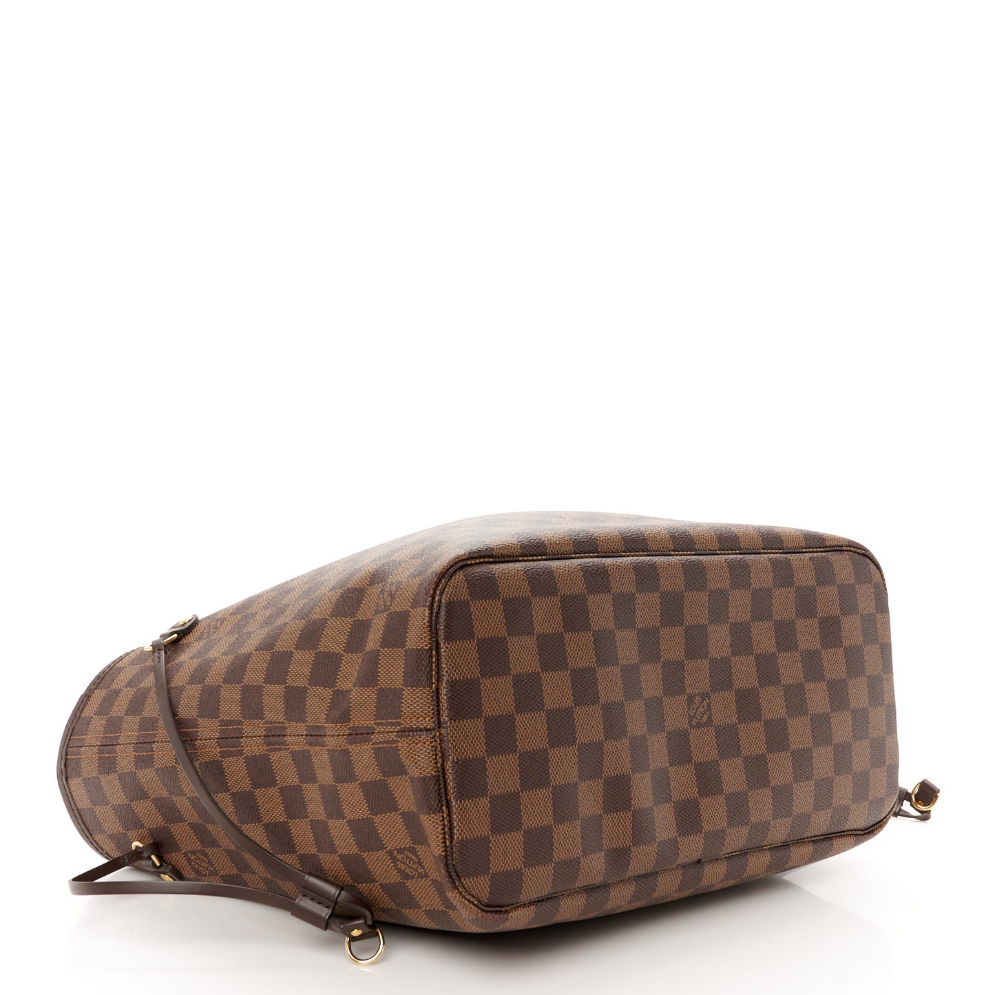 Damier Ebene Neo Neverfull MM Rose Ballerine