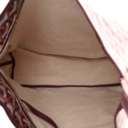 Goyard Goyardine Boheme Hobo Burgundy 6 of 10