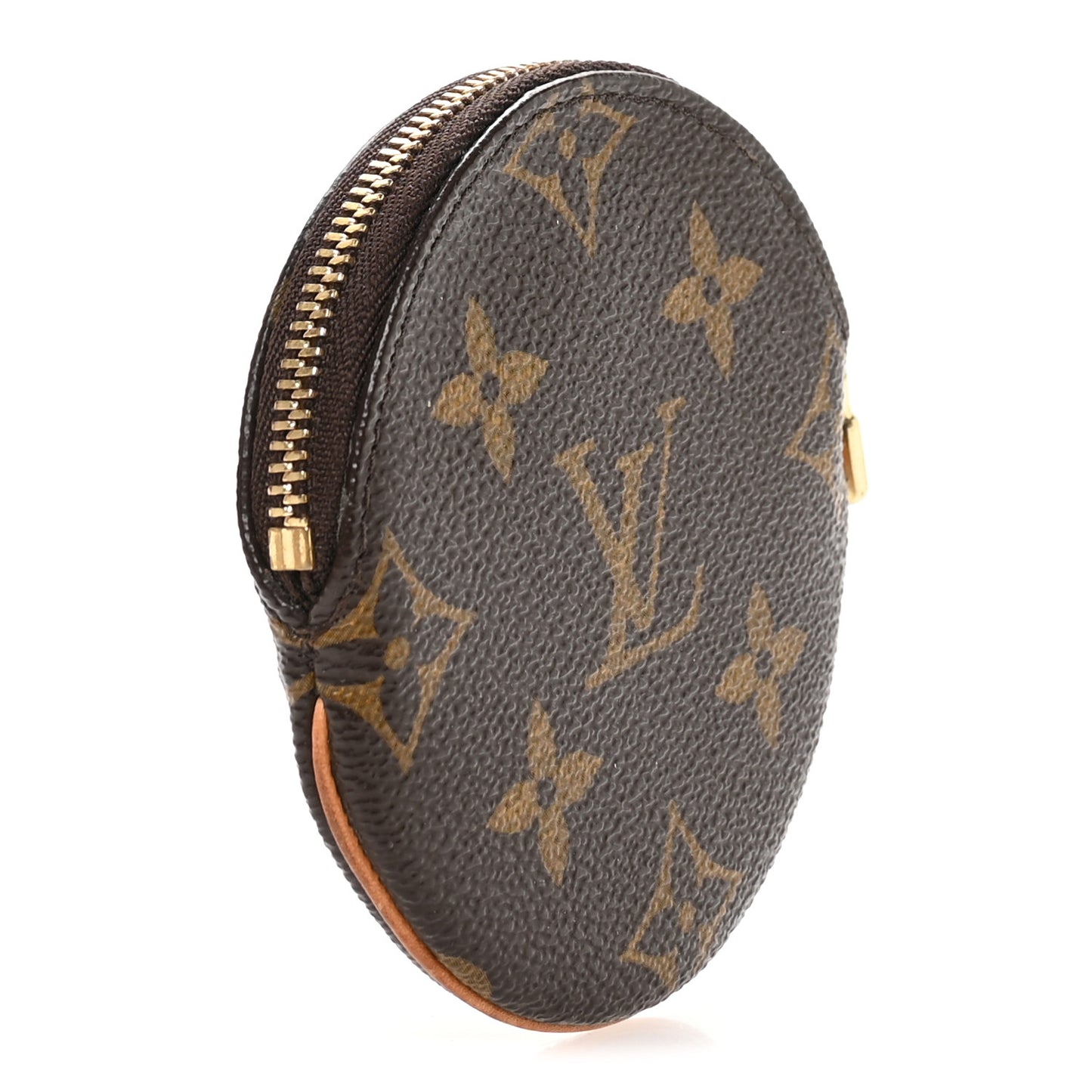 Monogram Round Coin Purse