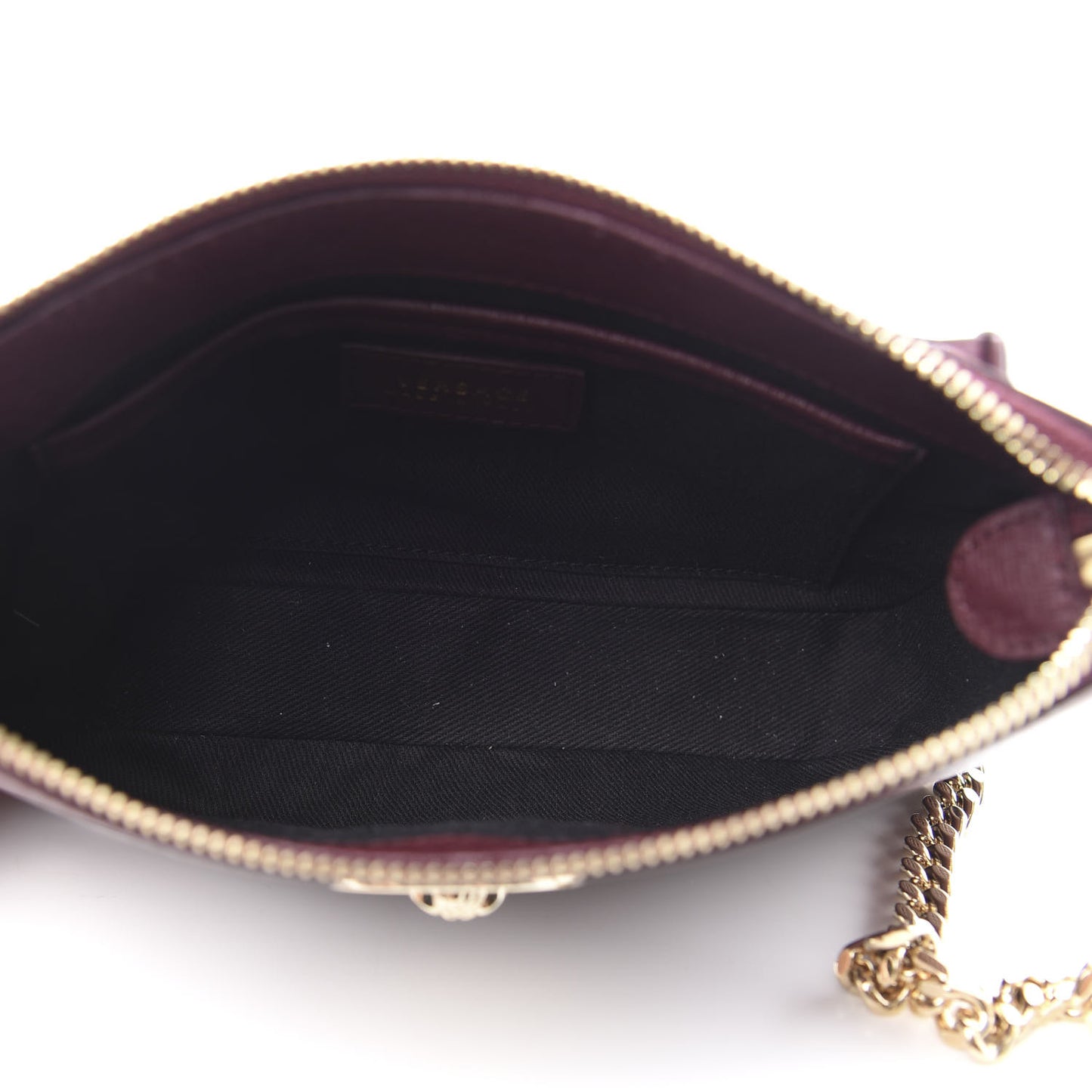 Saffiano Medusa Tribute Shoulder Bag Burgundy
