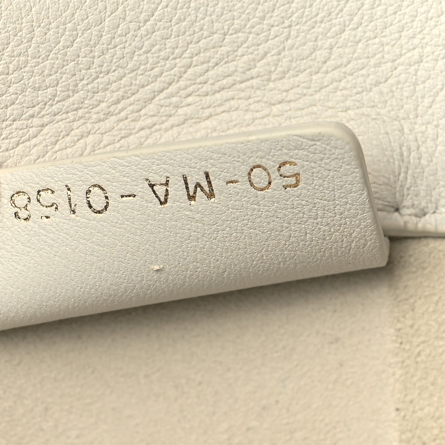 Calfskin Large Surrealism Book Tote Ivory