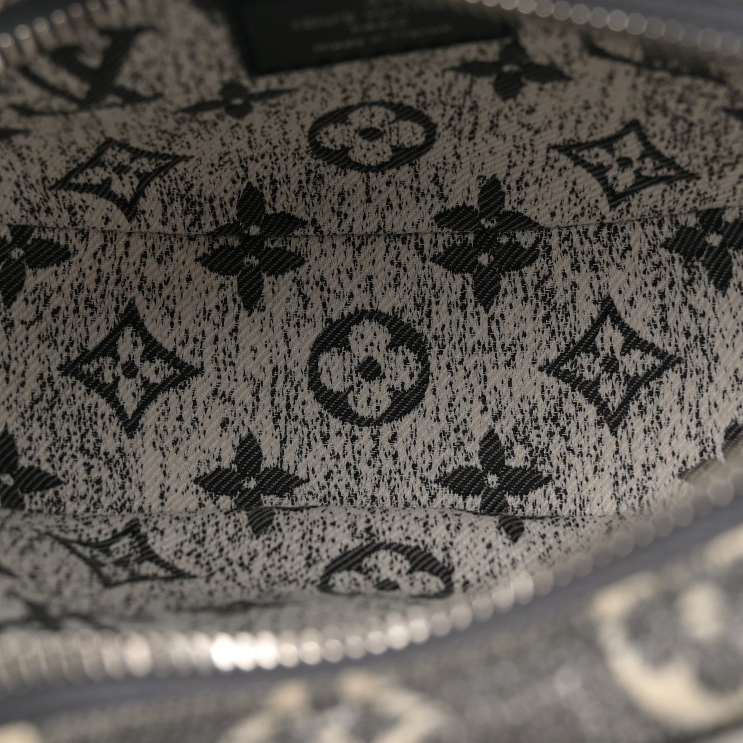 Louis Vuitton Monogram Jacquard Denim Loop Black 5 of 9