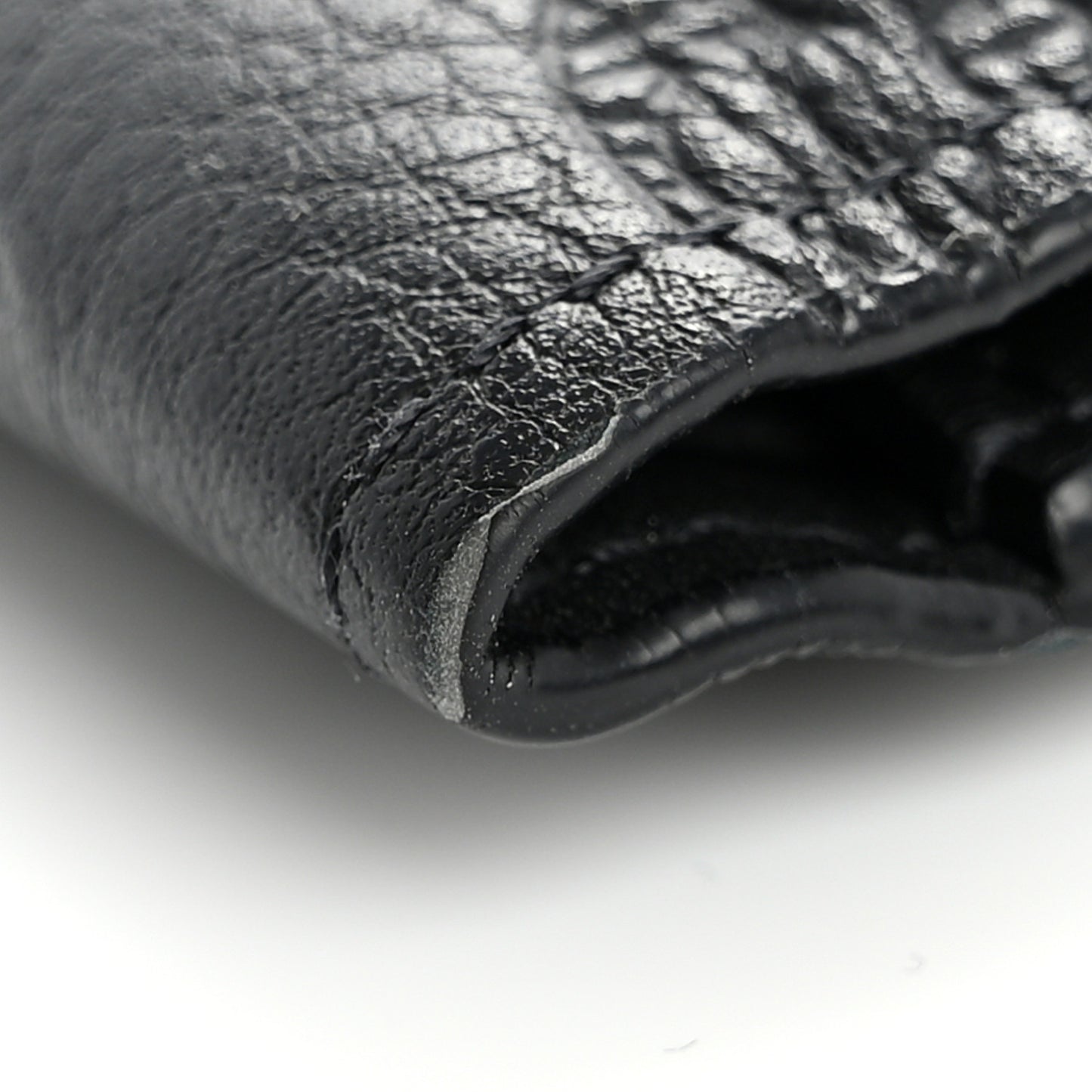 Calfskin Monogram Shadow Multiple Wallet Black