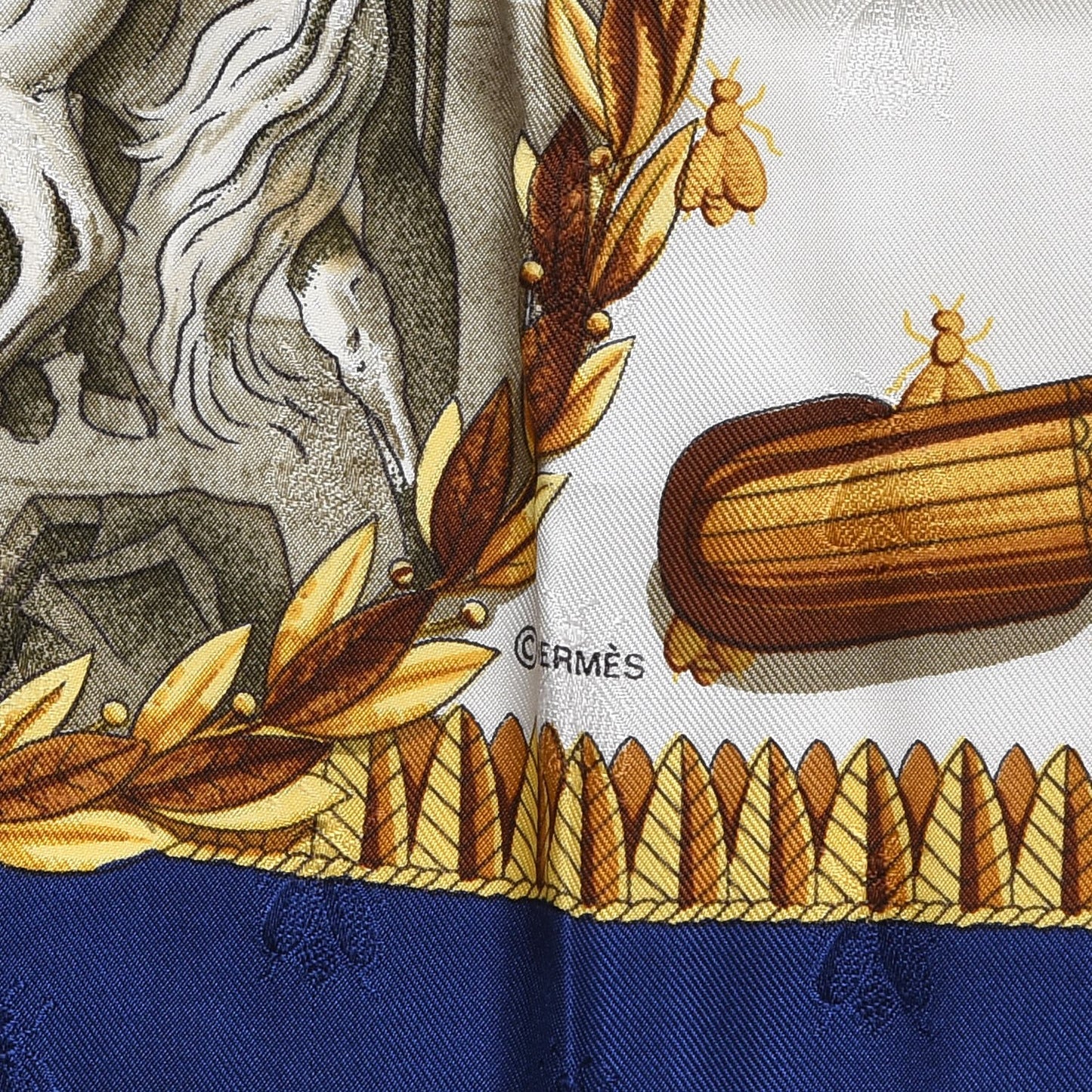 Silk Napoleon Scarf 90