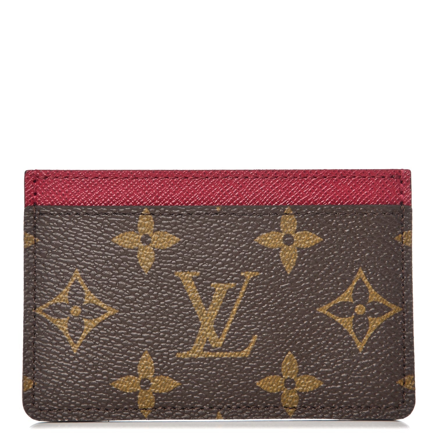 Louis Vuitton Monogram Card Holder Fuchsia 1 of 6