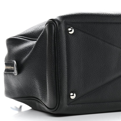 Hermes Taurillon Clemence Victoria II 35 Black 8 of 10