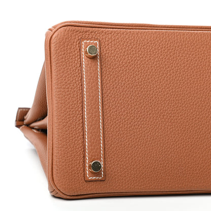 Hermes Togo Birkin 30 Gold 8 of 11
