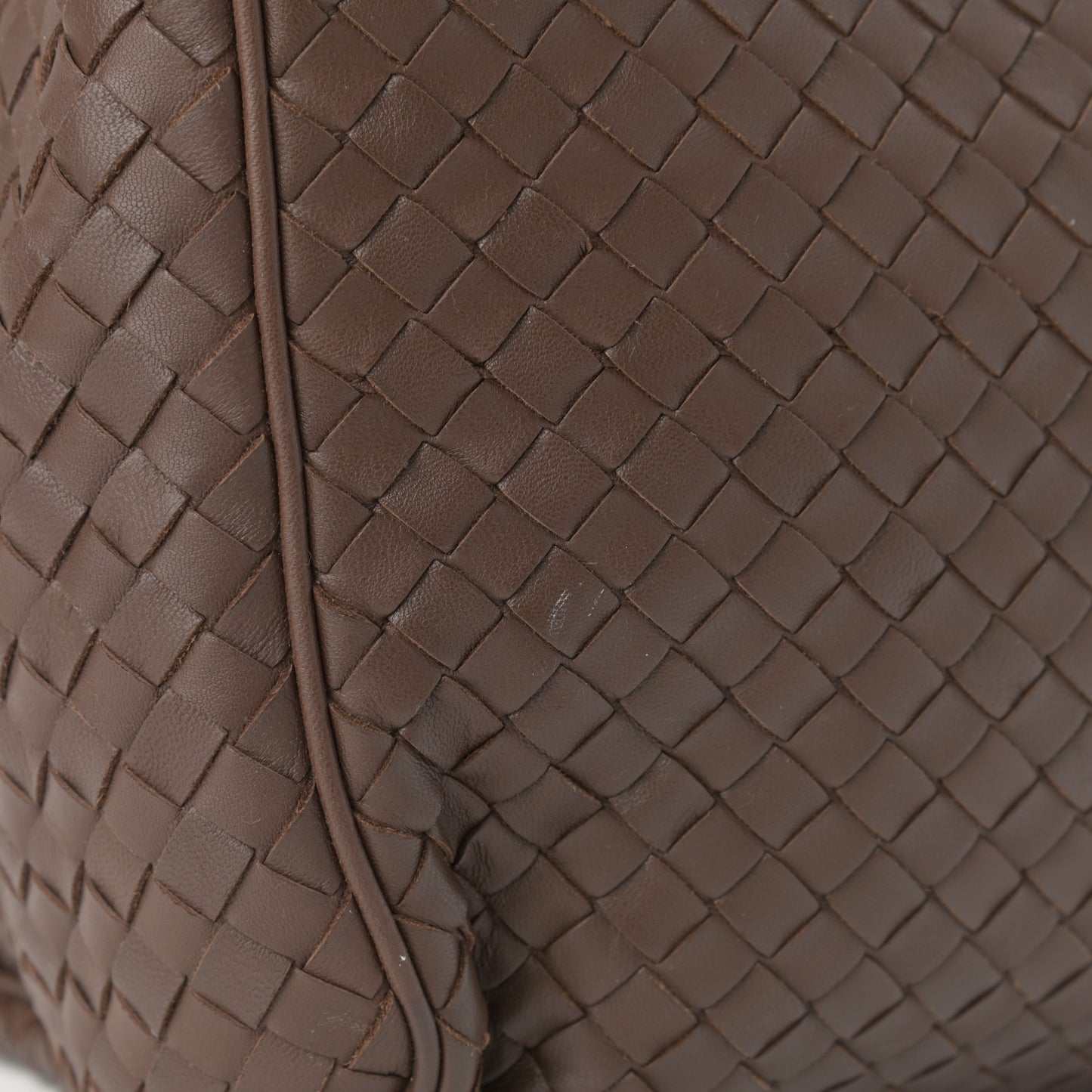 Nappa Intrecciato Boston Brown