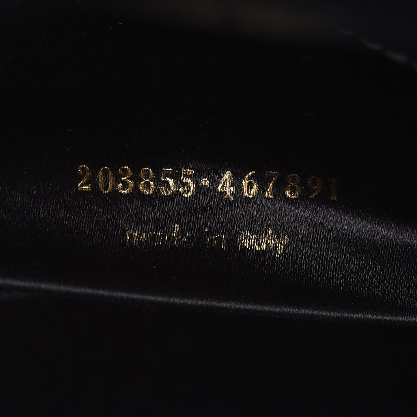 Textured Patent Monogram Large Belle De Jour Clutch Black