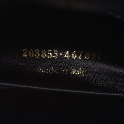 Saint Laurent Textured Patent Monogram Large Belle De Jour Clutch Black 7 of 9
