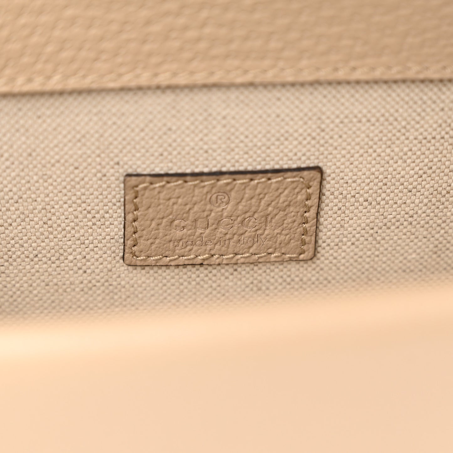 GG Supreme Monogram Textured Dollar Calfskin Small Rectangular Dionysus Shoulder Bag Beige Mystic White Oatmeal