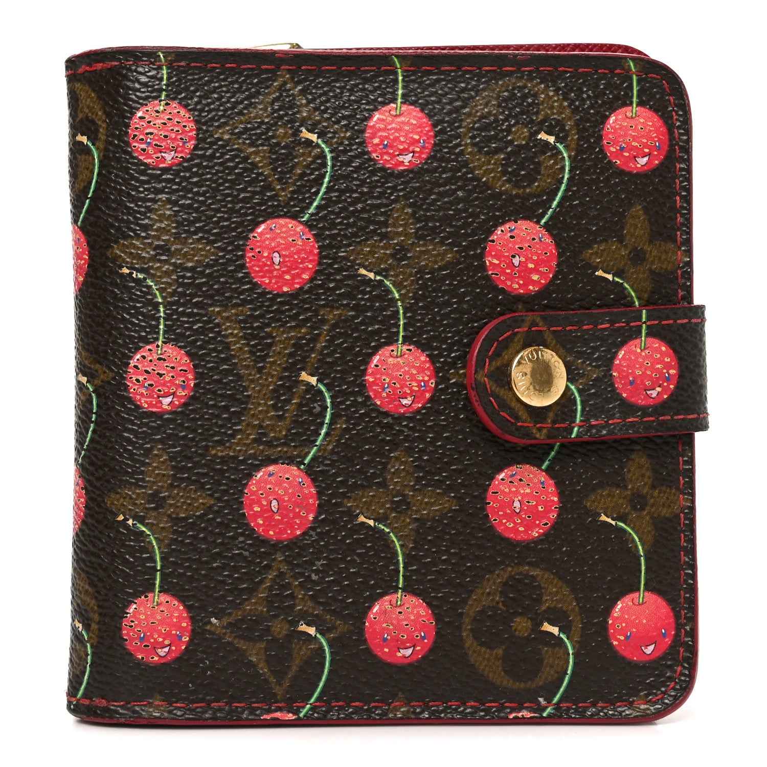 Louis Vuitton Monogram Cerises Compact Zippe Wallet 1865752