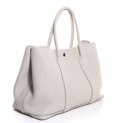 Hermes Fjord Garden Party Tote 36 MM Gris Perle 3 of 16
