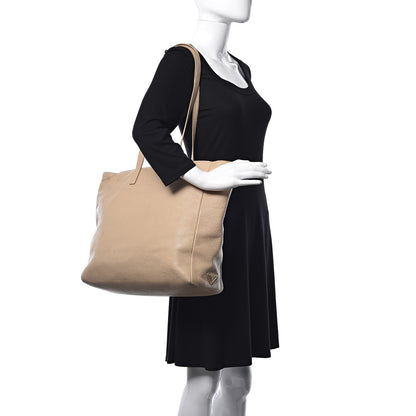 Prada Vitello Daino Shopping Tote Cammeo 2 of 15
