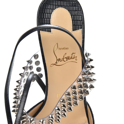 Christian Louboutin Nappa PVC Levita 55 Pumps 39 Black 6 of 8