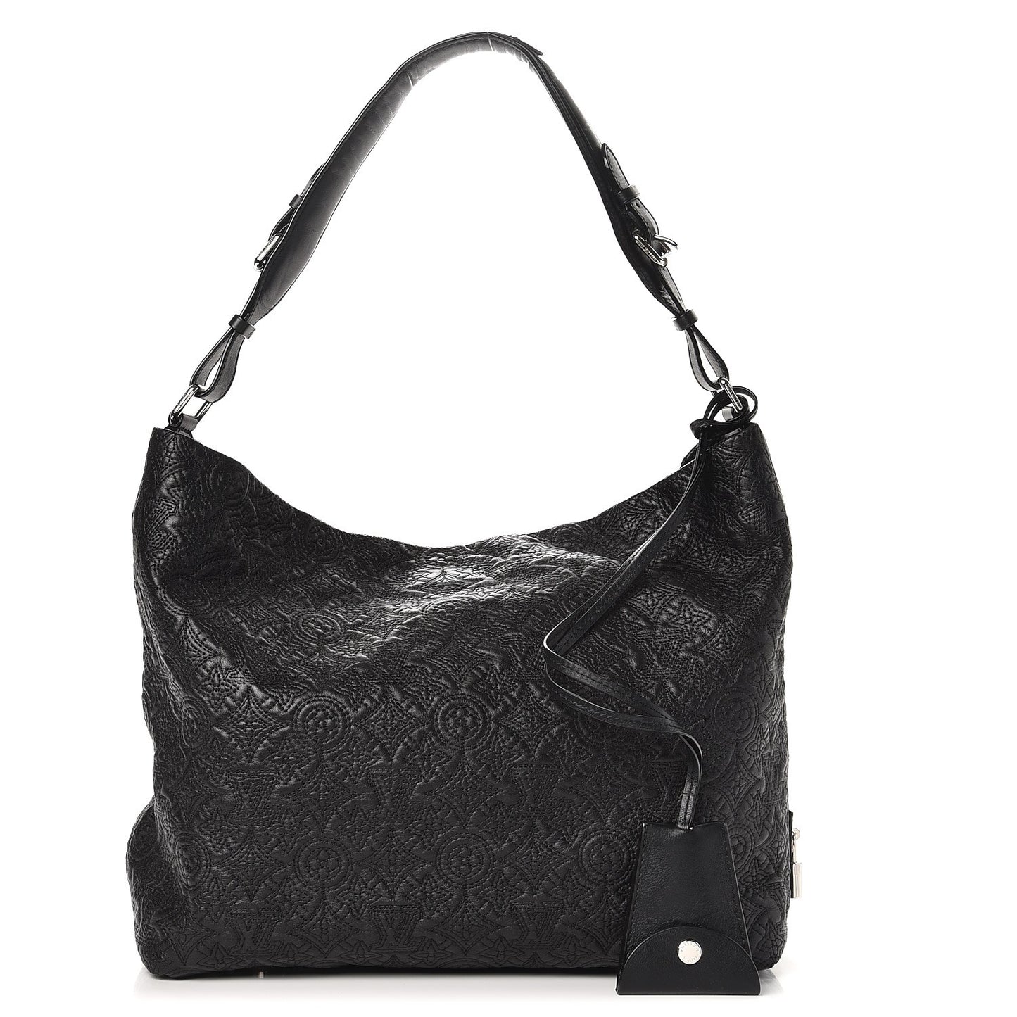 Monogram Lambskin Antheia Hobo PM Black