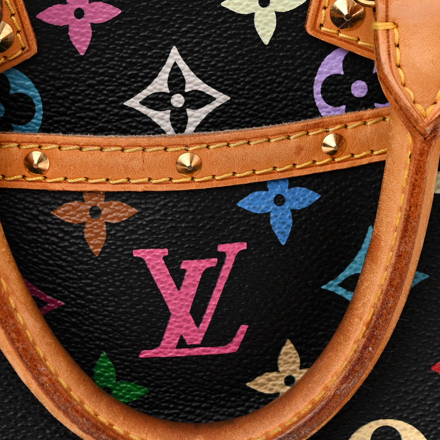 Monogram Multicolor Trouville Black