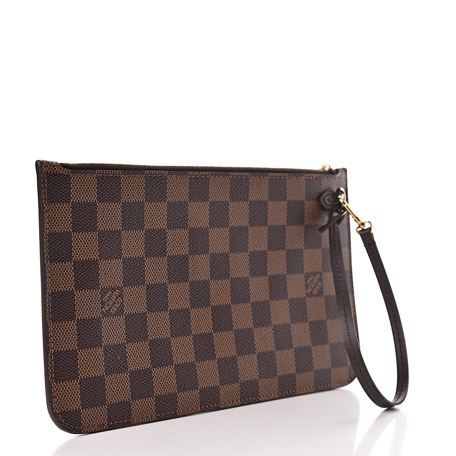 Louis Vuitton Damier Ebene Neverfull MM GM Pochette 3 of 8
