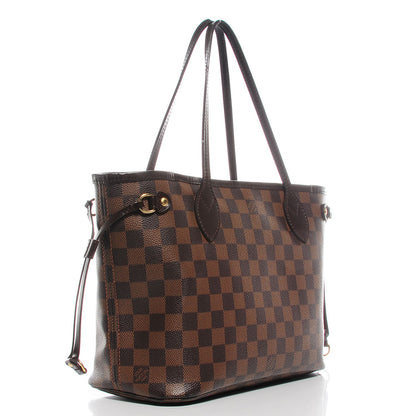 Louis Vuitton Damier Ebene Neverfull PM 3 of 7