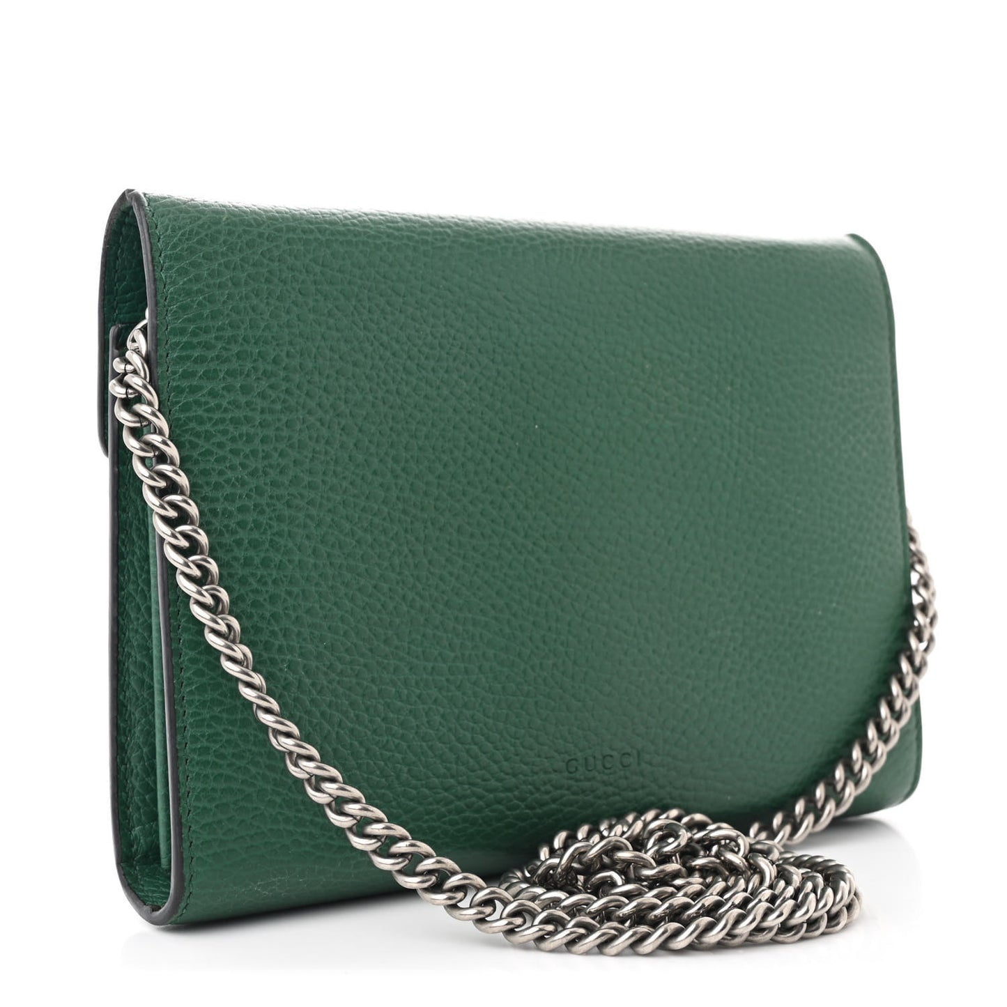 Calfskin Mini Dionysus Chain Wallet Emerald