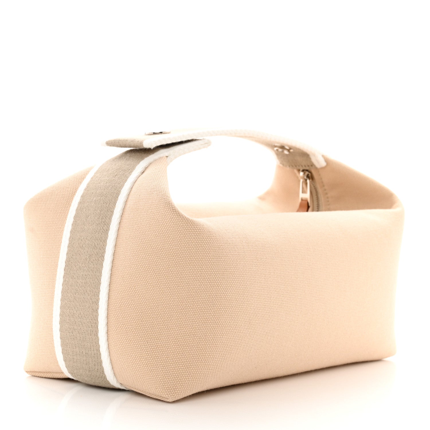 Hermes Canvas Small Bride-A-Brac Pouch Natural 3 of 8