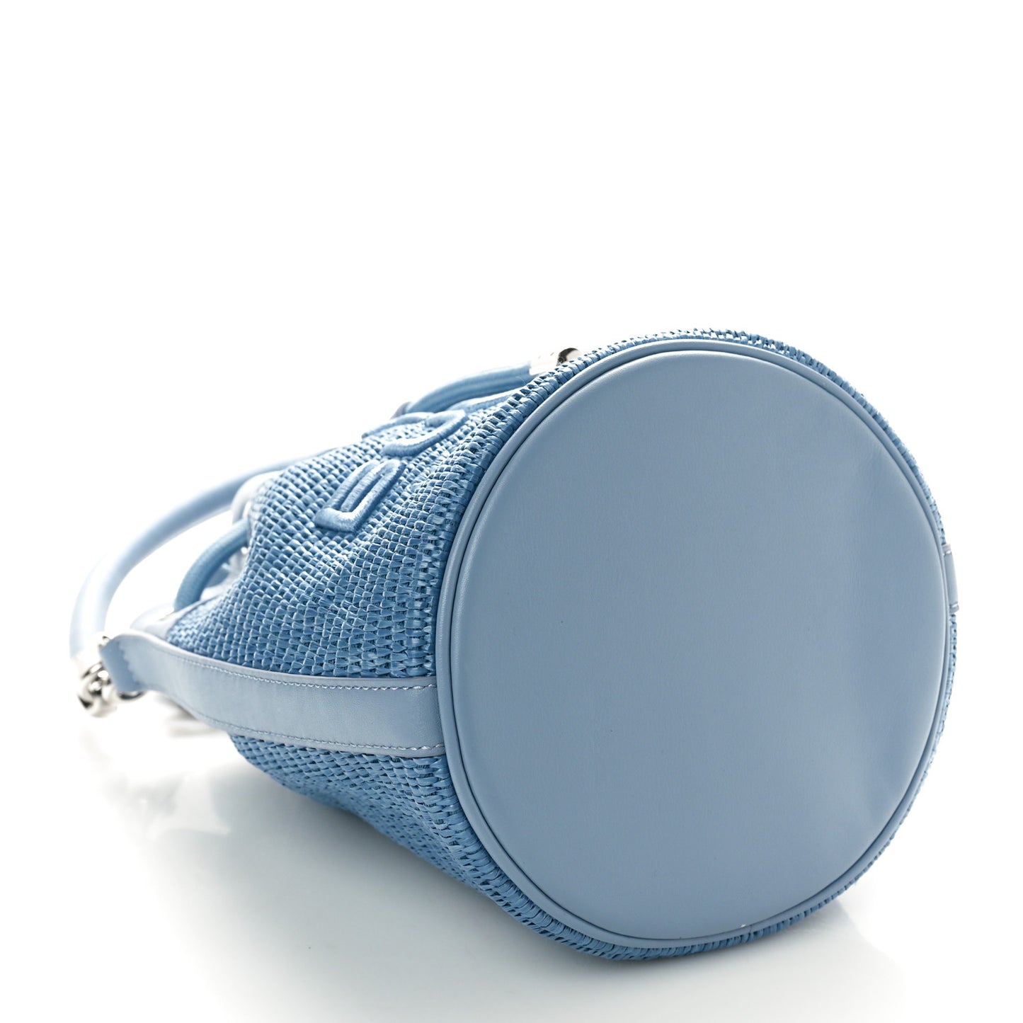 Woven The Bucket Bag Pale Blue