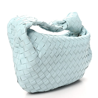 Bottega Veneta Nappa Intrecciato Teen Jodie Hobo Teal Washed 3 of 10