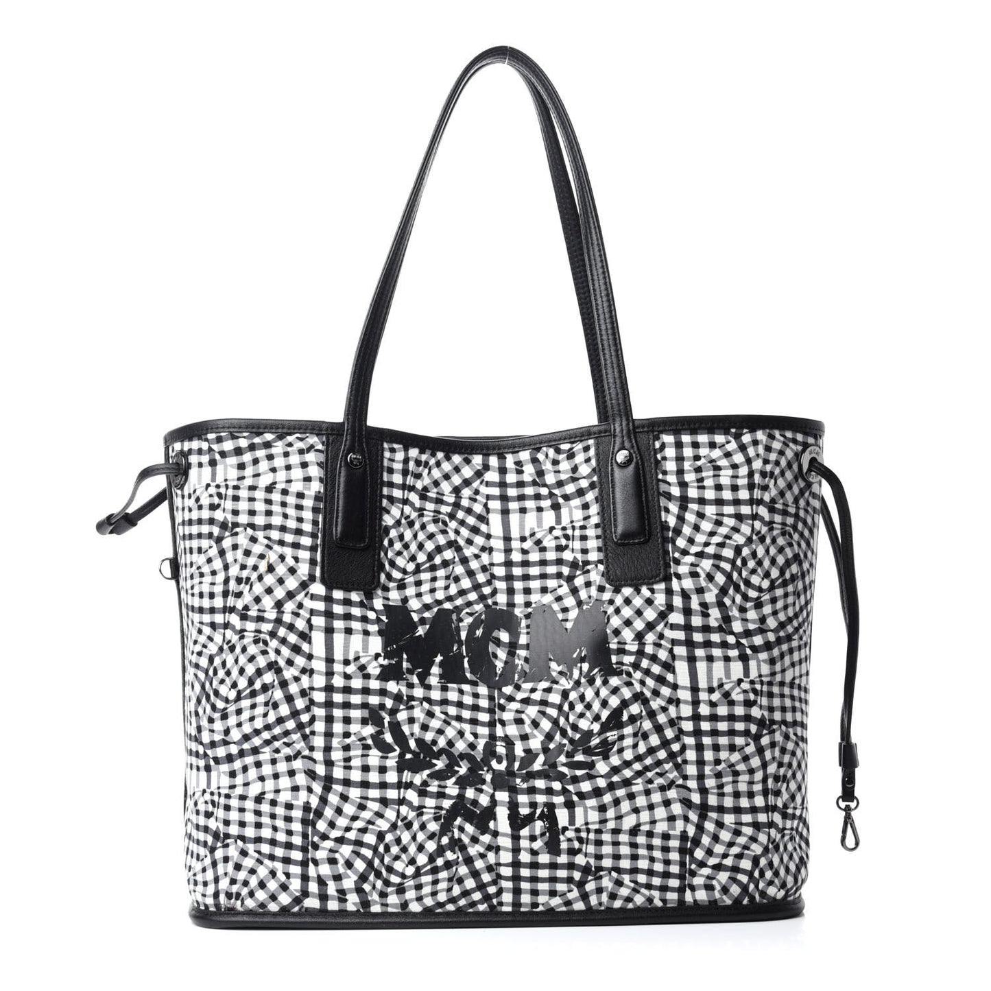 Visetos Medium Liz Reversible Shopper Tote Black