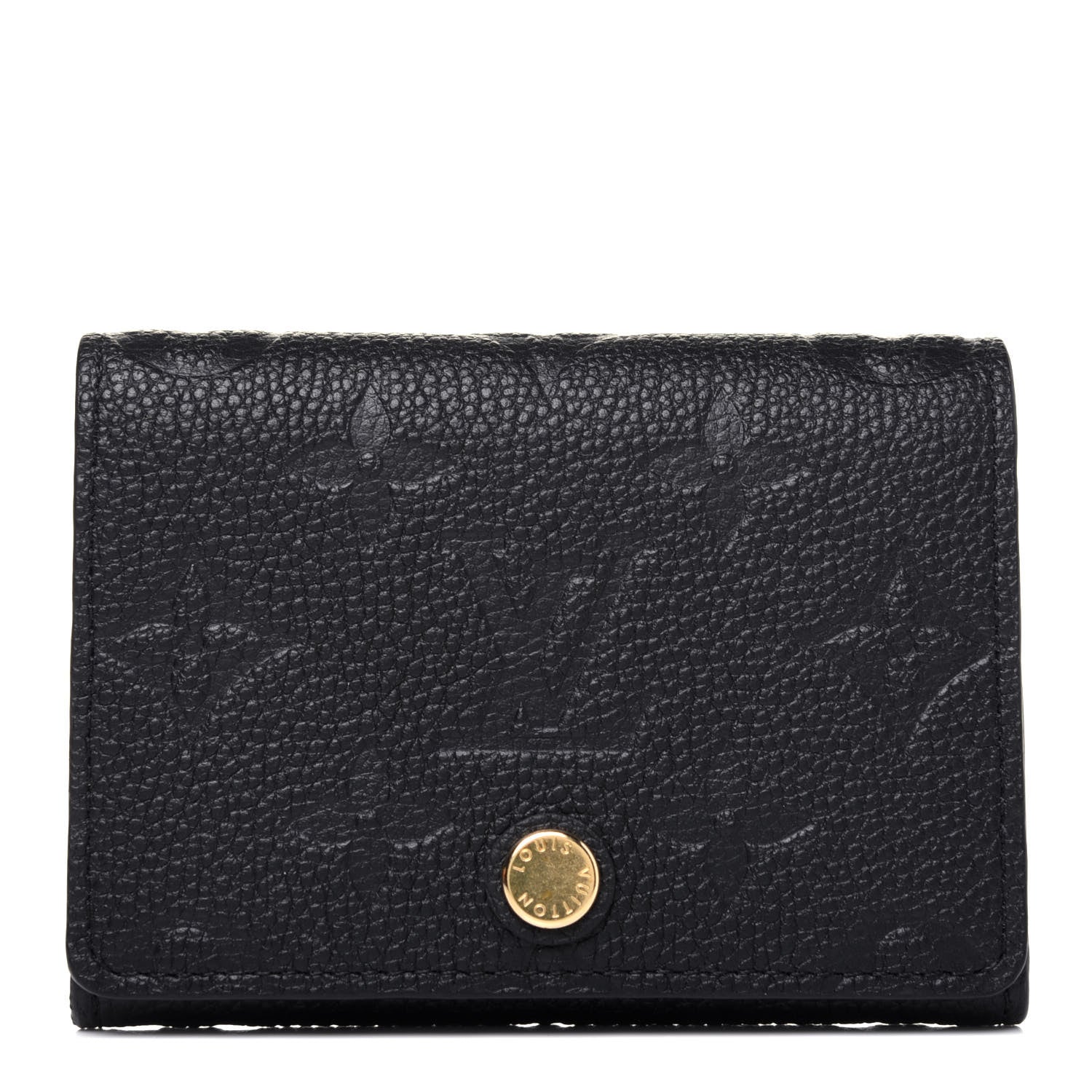 Louis Vuitton Empreinte Business Card Holder Black 1 of 9