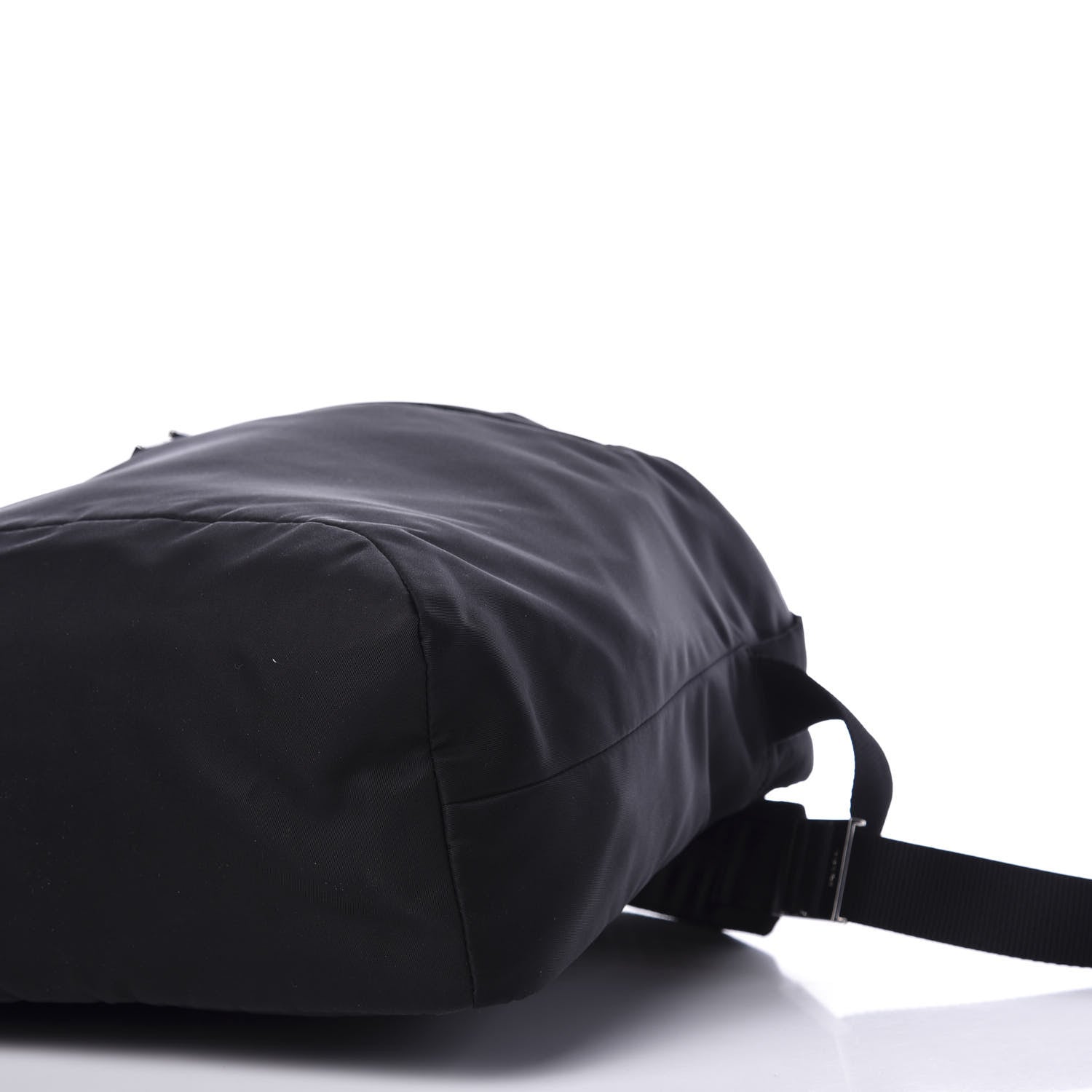 Prada Tessuto Nylon Flat Messenger Bag Black 6 of 9