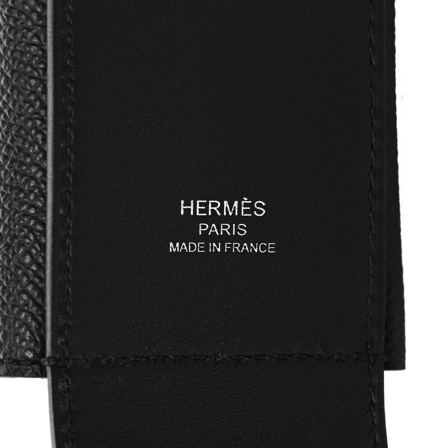 Hermes Swift Epsom Pocket Kelly Shoulder Strap Black 6 of 7