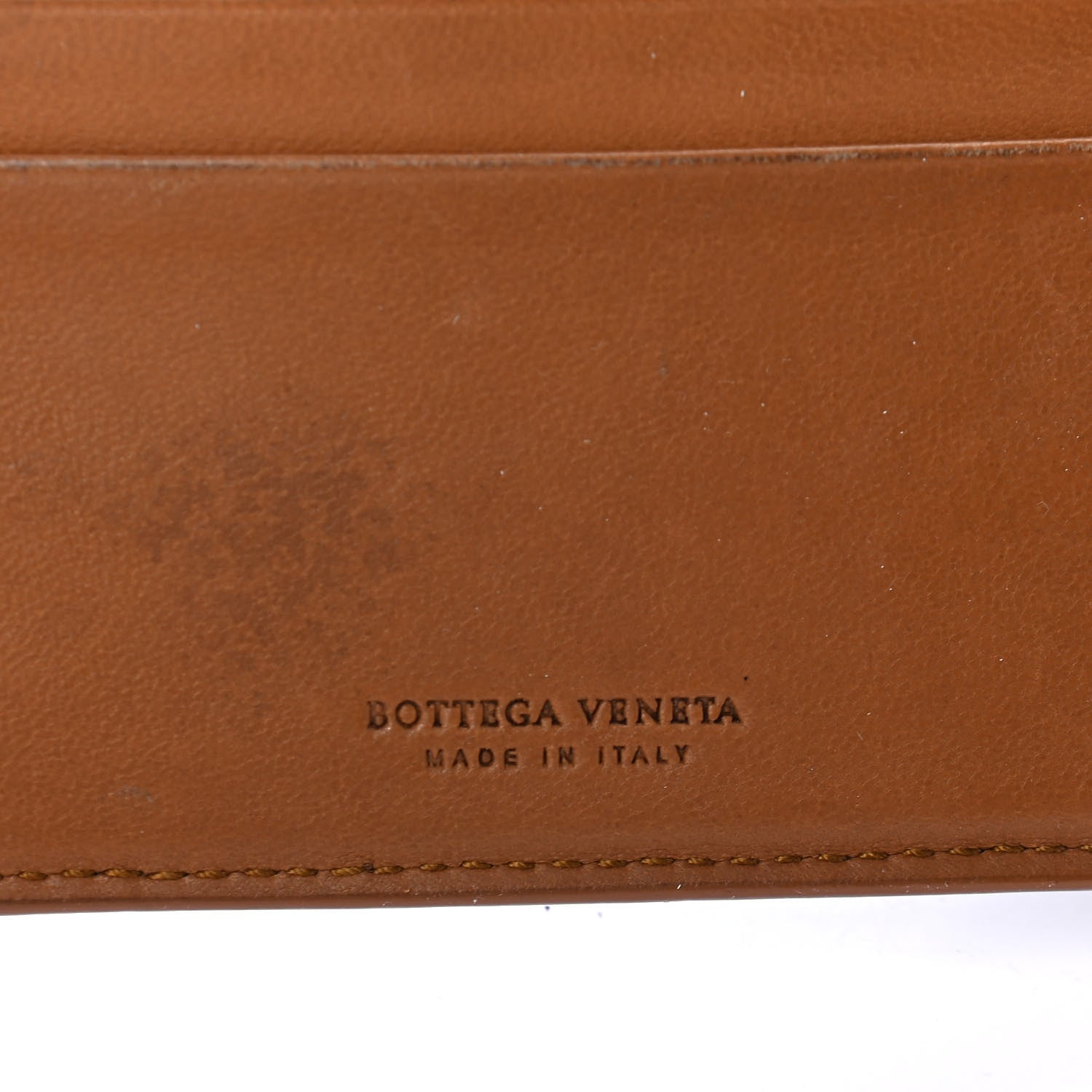 Bottega Veneta Nappa Intrecciato Bi-Fold Wallet Brown 6 of 9